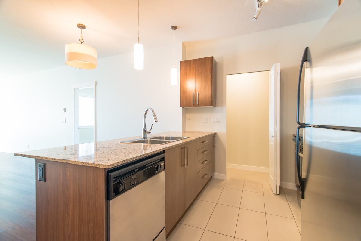 Open Plan Galley Kitchen - by Trevino Warren Photography